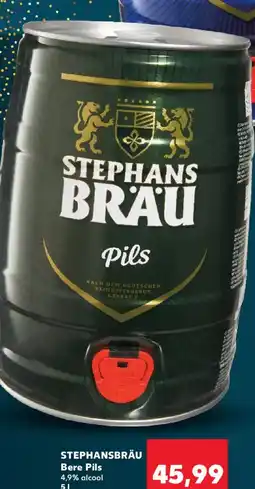 Kaufland STEPHANSBRÄU Bere Pils 4,9% alcool Ofertă
