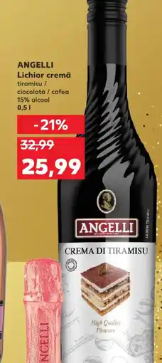 Kaufland ANGELLI Lichior cremă Ofertă