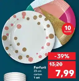 Kaufland Farfurii Ofertă