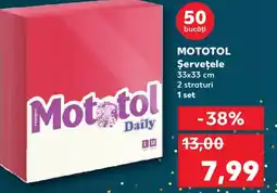Kaufland MOTOTOL Şerveţele Ofertă