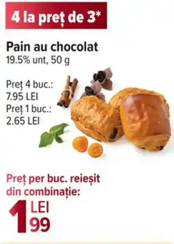 Carrefour Pain au chocolat Ofertă
