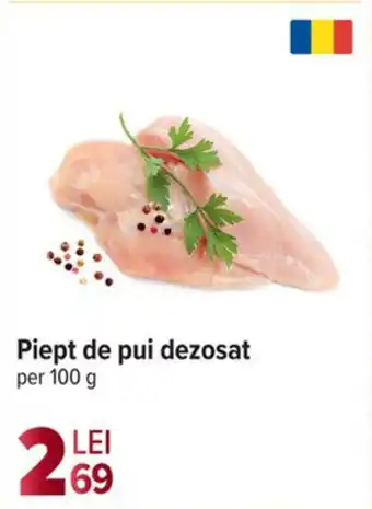 Carrefour Piept de pui dezosat Ofertă