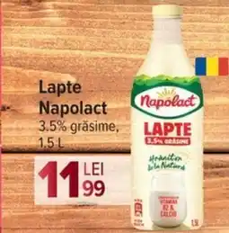 Carrefour Lapte Napolact Ofertă