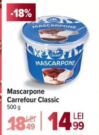 Mascarpone Carrefour Classic