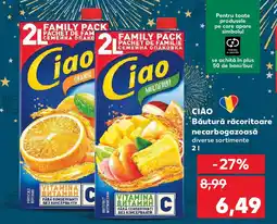 Kaufland CIAO Băutură răcoritoare necarbogazoasă Ofertă