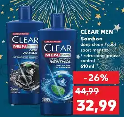 Kaufland CLEAR Men Șampon Ofertă