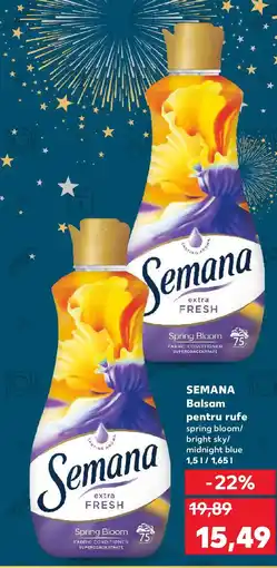 Kaufland SEMANA Balsam pentru rufe Ofertă