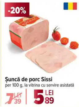 Carrefour Şuncă de porc Sissi Ofertă