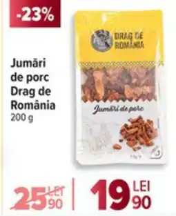 Carrefour Jumări de porc Drag de România Ofertă