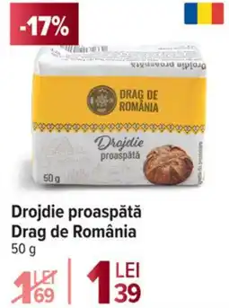 Carrefour Drojdie proaspătă Drag de România Ofertă