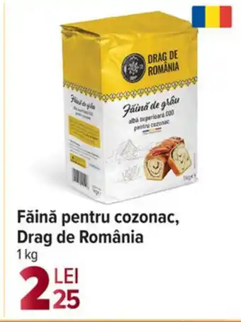 Carrefour Făină pentru cozonac, Drag de România Ofertă