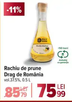 Carrefour Rachiu de prune Drag de România Ofertă
