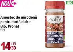 Carrefour Amestec de mirodenii pentru turtă dulce Bio, Pronat Ofertă