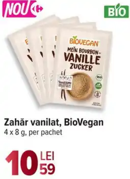Carrefour Zahăr vanilat, BioVegan Ofertă