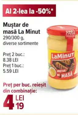 Carrefour Muştar de masǎ La Minut Ofertă