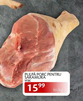 Pulpa porc pentru saramura vrac