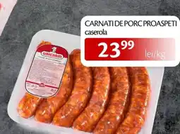 Unicarm Carnati de porc proaspeti caserola Ofertă