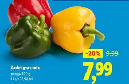 Lidl Ardei gras mix Ofertă
