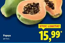 Lidl Papaya Ofertă