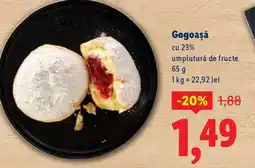 Lidl Gogoaşă cu 23% umplutură de fructe Ofertă