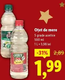 Lidl Otet de mere Ofertă