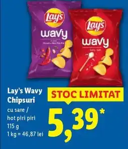 Lidl Lay's Wavy Chipsuri Ofertă