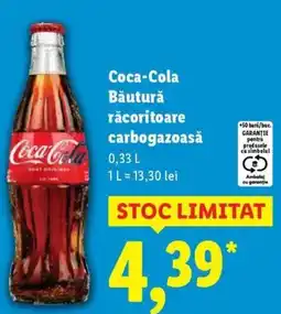 Lidl Coca-Cola Băutură răcoritoare carbogazoasă Ofertă
