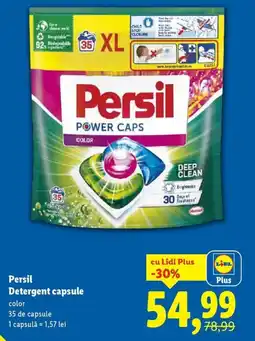 Lidl Persil Detergent capsule color Ofertă