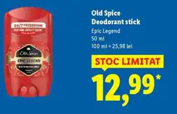 Lidl Old Spice Deodorant stick Epic Legend Ofertă