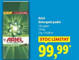 Lidl Ariel Detergent pudră Ofertă