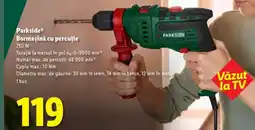 Lidl Parkside Bormaşină cu percuție Ofertă