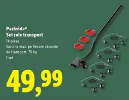 Lidl Parkside Set role transport Ofertă