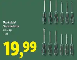 Lidl Parkside Şurubelnițe 6 bucăți Ofertă