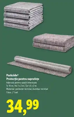 Lidl Parkside Protecție pentru suprafeţe Ofertă