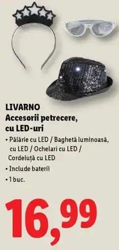 Lidl LIVARNO Accesorii petrecere, cu LED-uri Ofertă