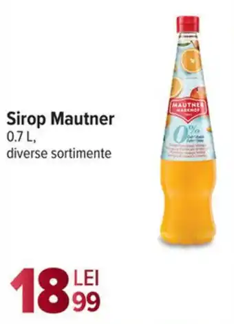 Carrefour Sirop Mautner Ofertă