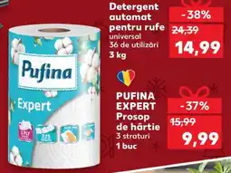 Kaufland PUFINA EXPERT Prosop de hârtie Ofertă