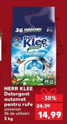 Kaufland HERR KLEE Detergent automat pentru rufe Ofertă
