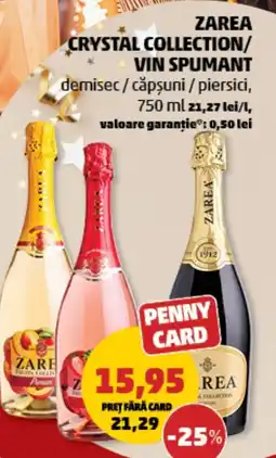 Penny Zarea crystal collection/ vin spumant Ofertă