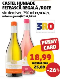 Penny Castel huniade fetească regală/roze Ofertă