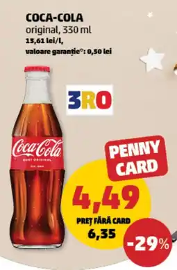 Penny COCA-COLA original Ofertă