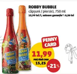 Penny ROBBY BUBBIE căpşuni / piersici Ofertă