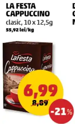 Penny LA FESTA CAPPUCCINO clasic Ofertă