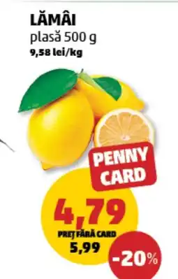 Penny Lămâi plasǎ Ofertă