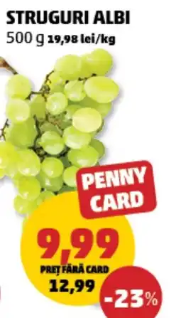 Penny Struguri albi Ofertă