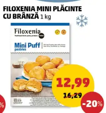 Penny Filoxenia mini plăcinte cu brânză Ofertă