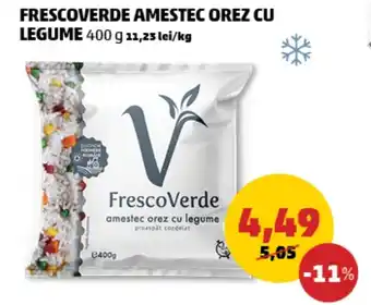 Penny Frescoverde amestec orez cu legume Ofertă