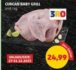 Penny Curcan baby grill Ofertă