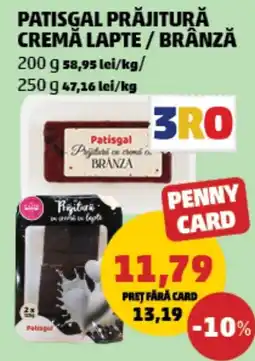 Penny Patisgal prăjitură cremă lapte / brânză Ofertă