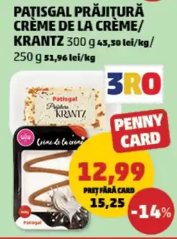 Penny Patisgal prăjitură crème de la crème/ krantz Ofertă